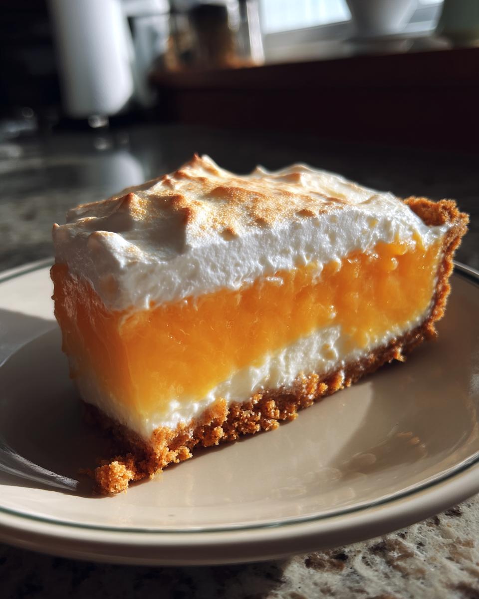 Orange Cream Pie - detail 1