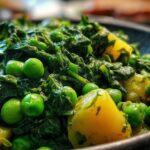 Saag Aloo Matar
