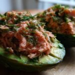 Salmon-Stuffed Avocados