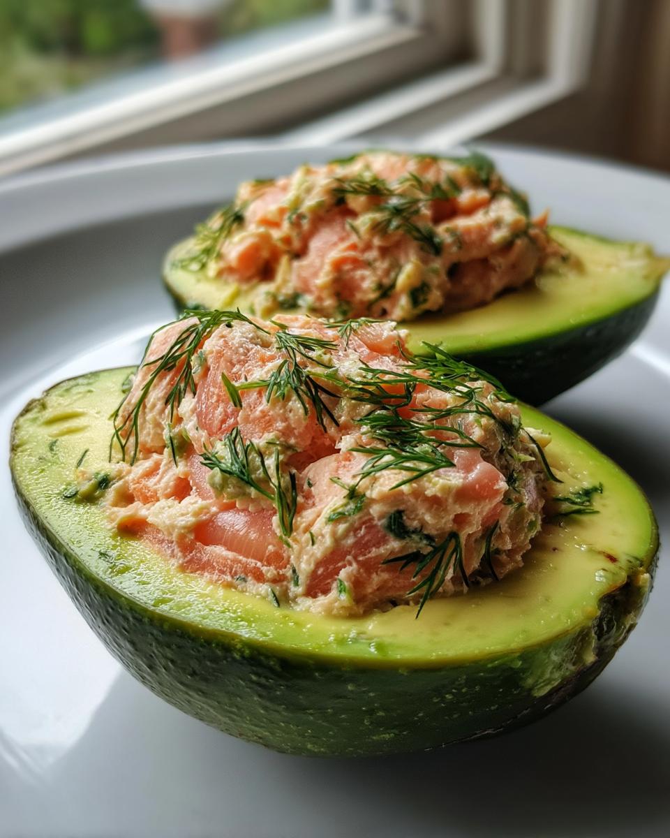 Salmon-Stuffed Avocados - detail 3