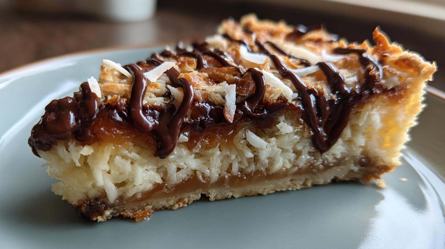 Samoas Cookie Pie