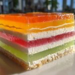 Seven Layer Gelatin Salad