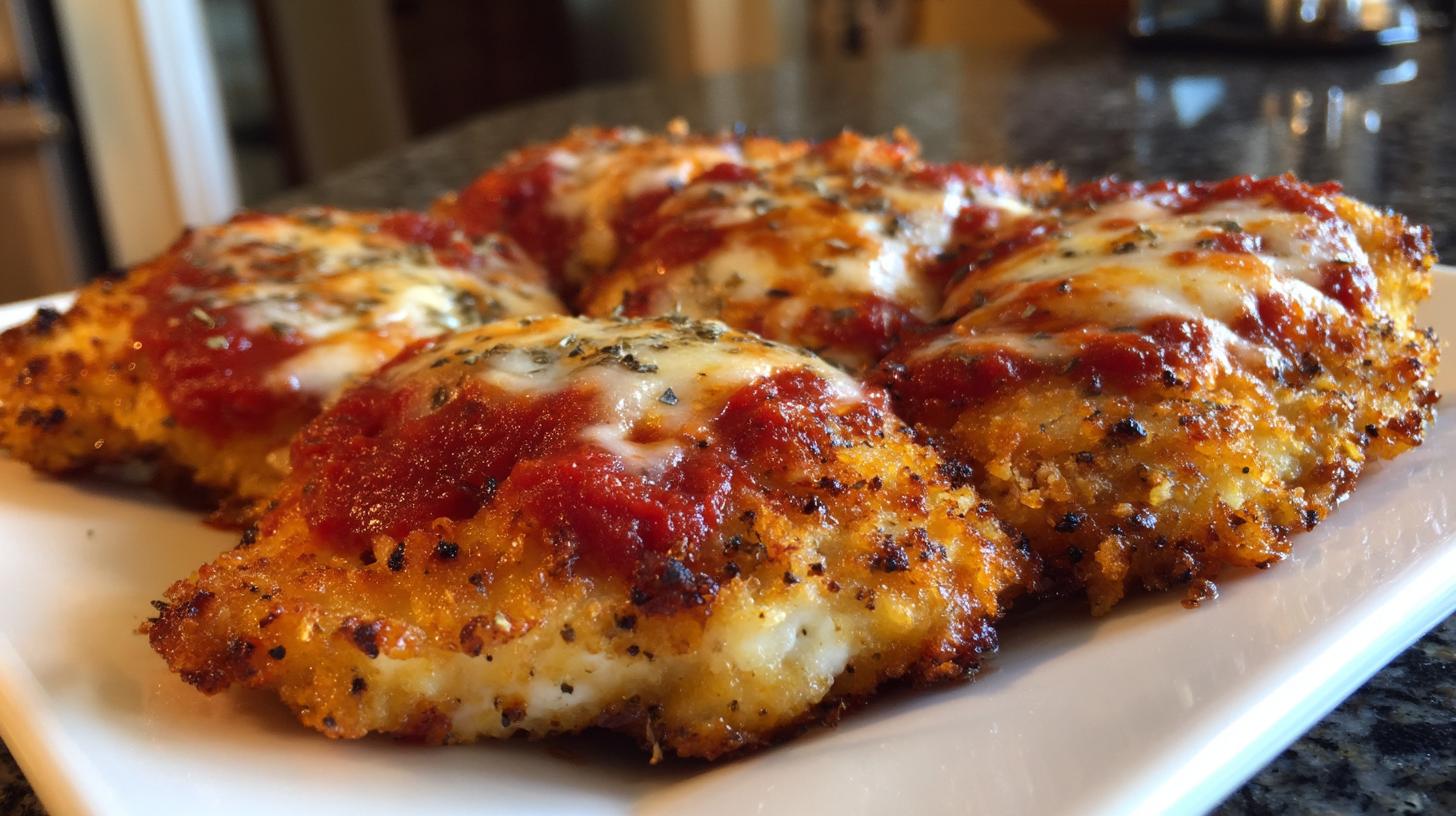 Sheet Pan Chicken Parmesan