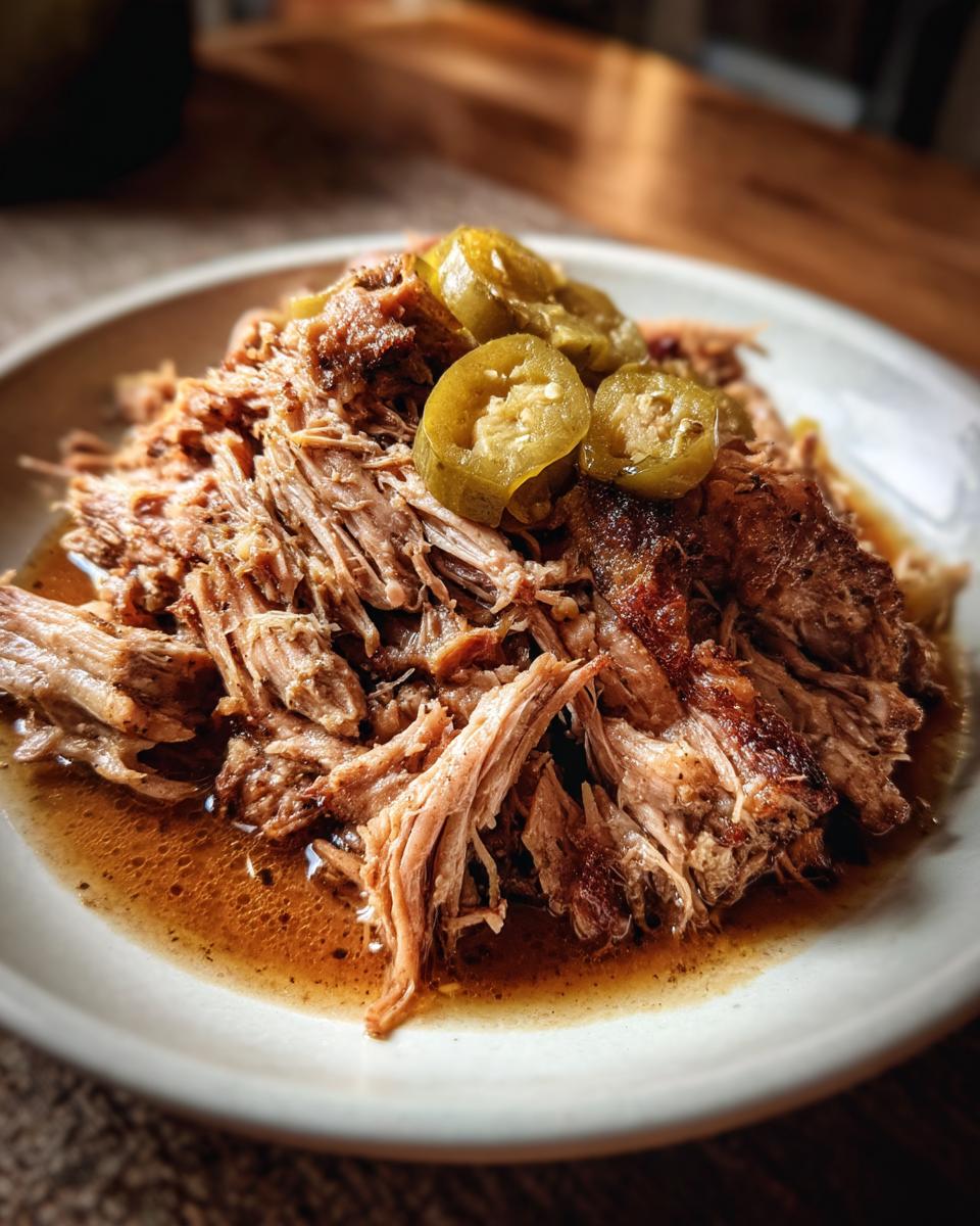 Slow Cooker Mississippi Pork Roast - detail 3