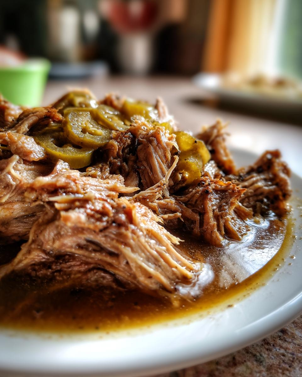 Slow Cooker Mississippi Pork Roast - detail 5