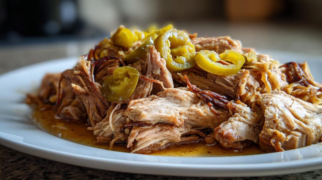 Slow Cooker Mississippi Pork Roast