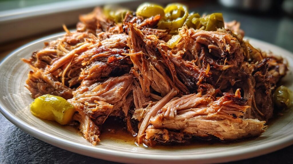Slow Cooker Mississippi Pork Roast