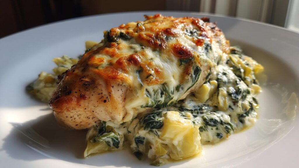 Spinach Artichoke Chicken