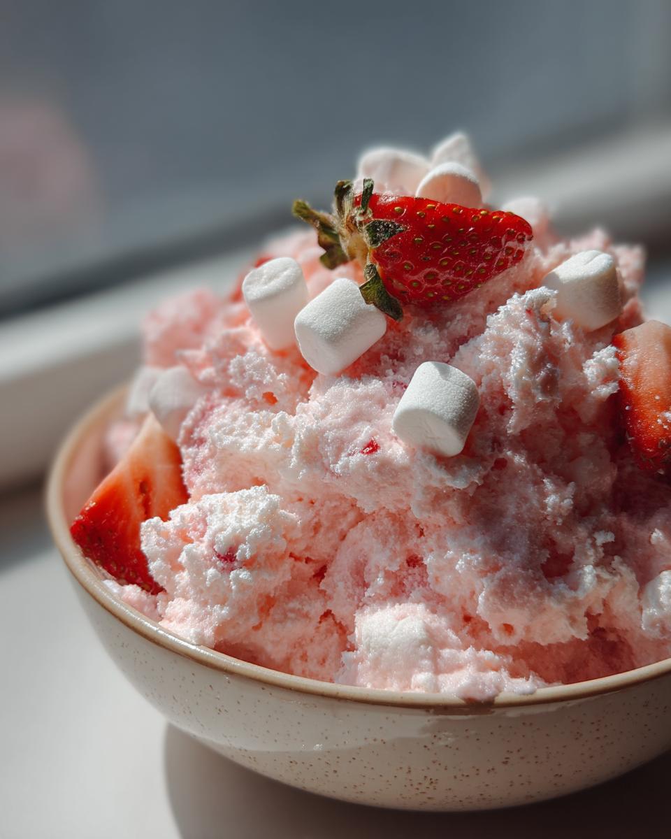 Strawberry Fluff - detail 2