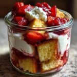 Strawberry Shortcake Trifle Jars