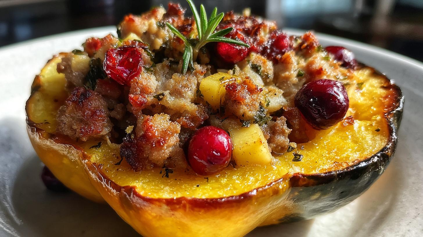 Stuffed Acorn Squash