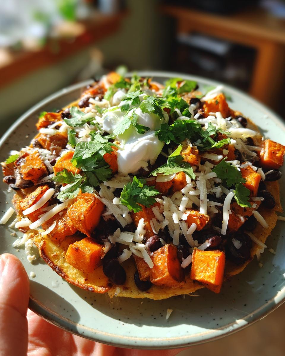 Sweet Potato-Black Bean Tostadas - detail 5
