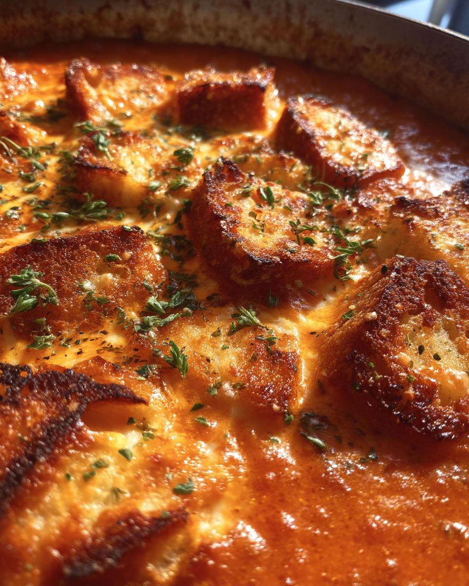 Tomato Soup and Grilled Cheese Casserole - detail 2