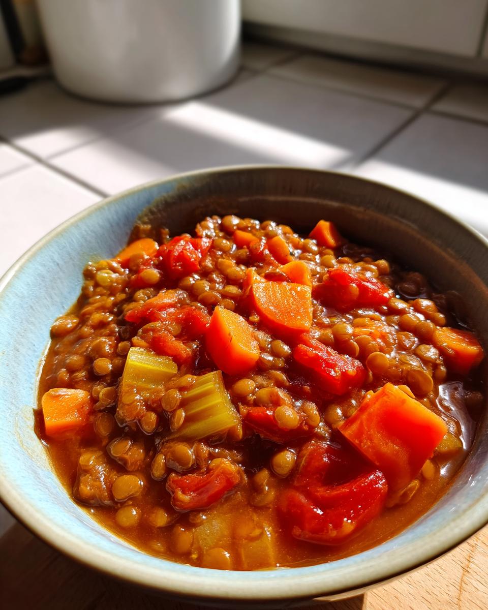 Vegan Lentil Stew - detail 4