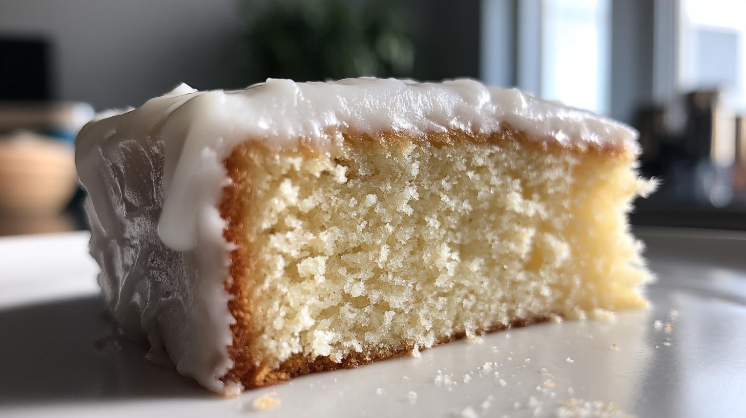 White Texas Sheet Cake