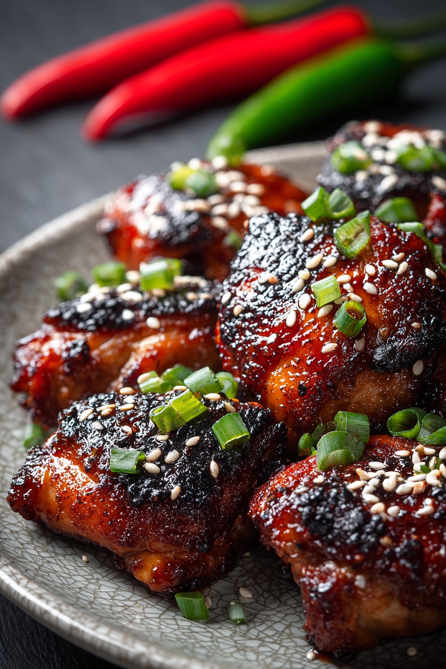Air Fryer Honey Garlic Chicken