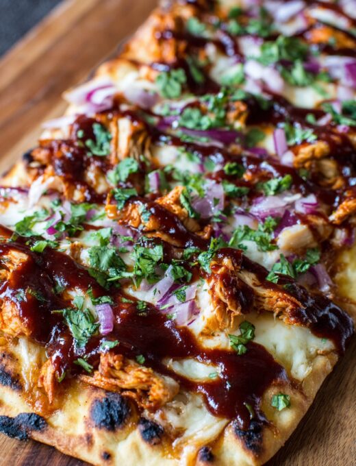 bbq chicken flatbread