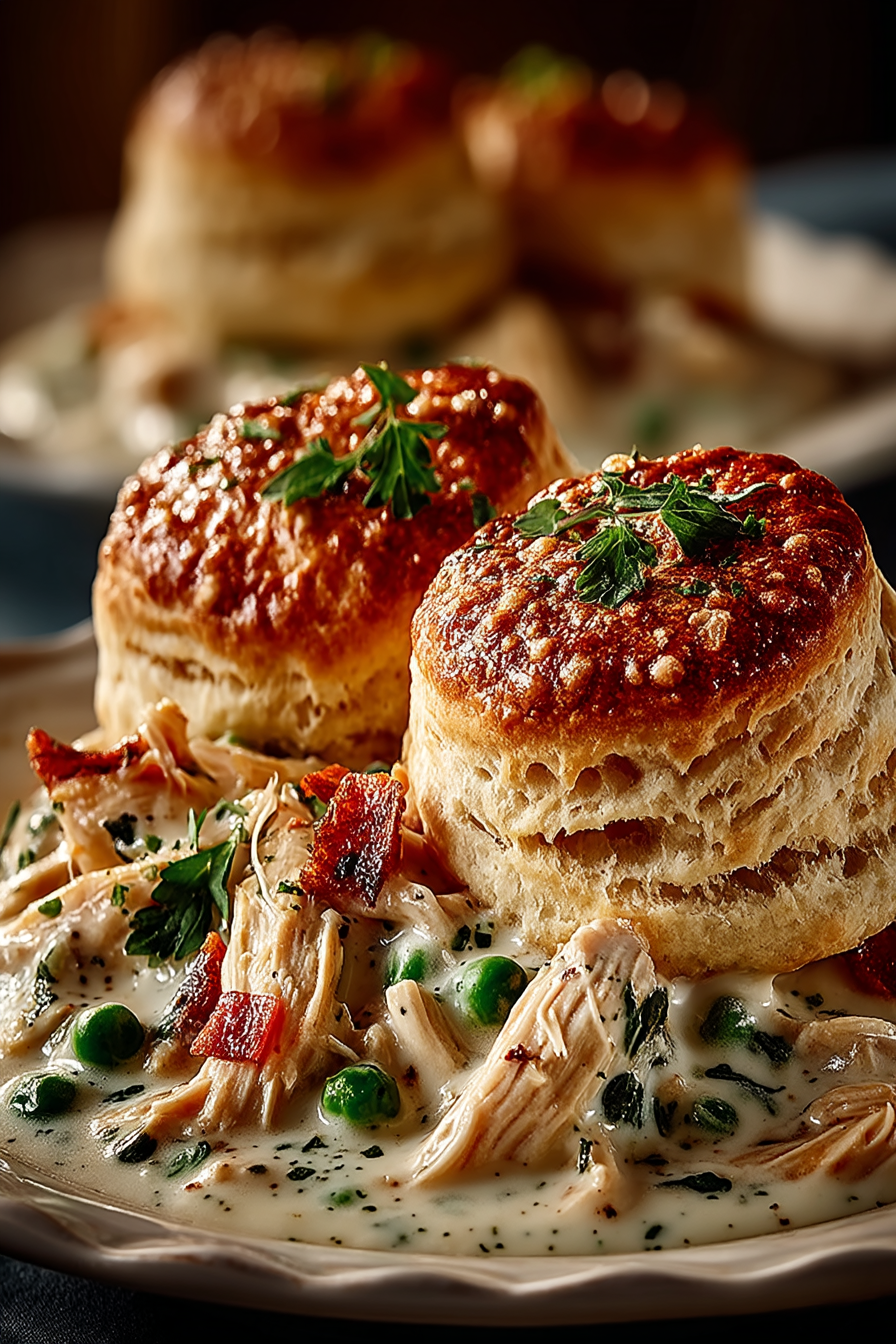 Chicken Cobbler Recipe finished dish