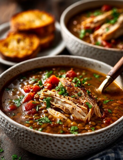 Chicken Lentil Soup Recipe