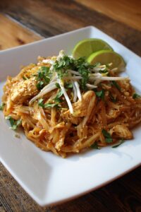 Chicken Pad Thai Recipe finished dish