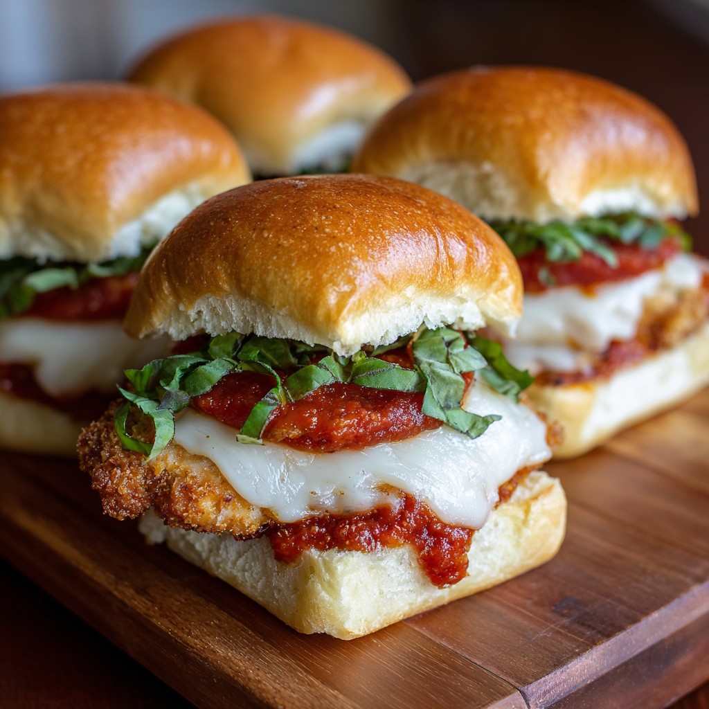 Chicken Parmesan Sliders