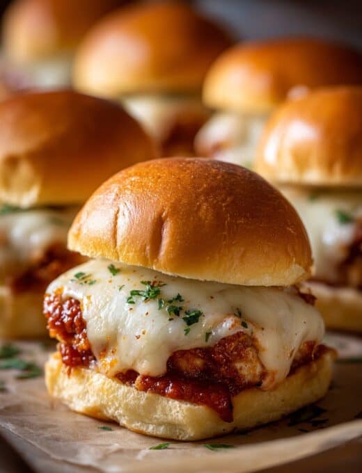 Chicken Parmesan Sliders