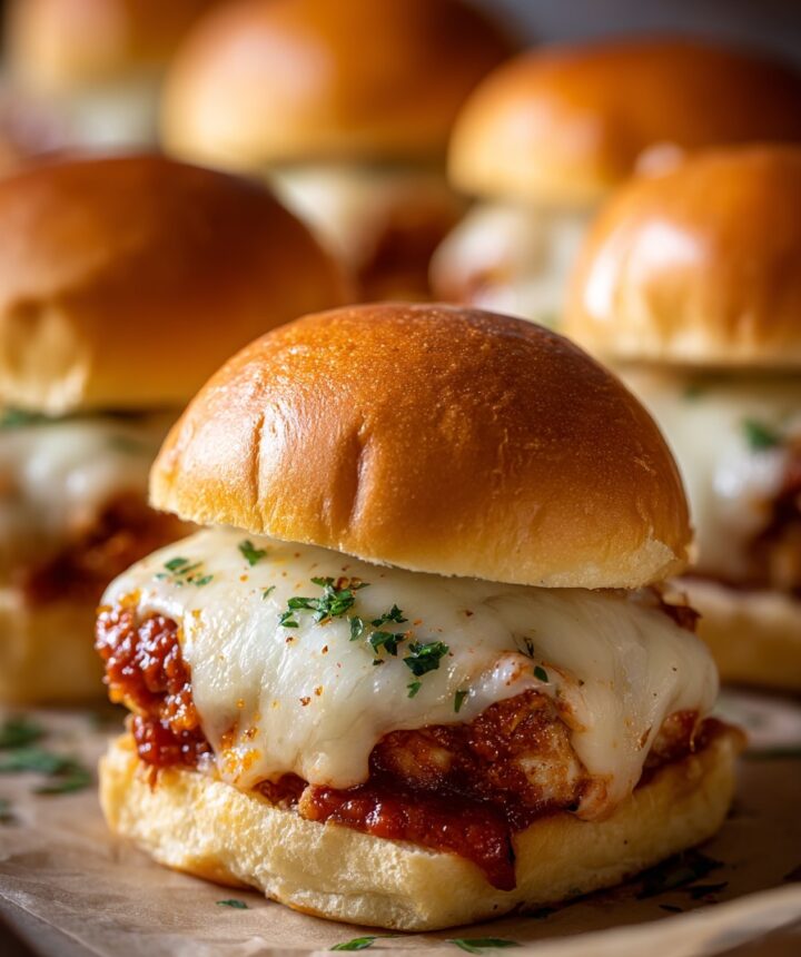 Chicken Parmesan Sliders