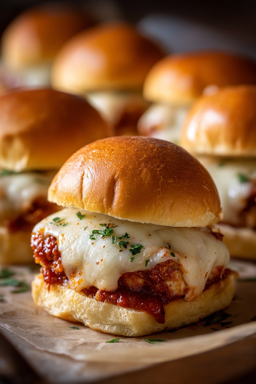 Chicken Parmesan Sliders