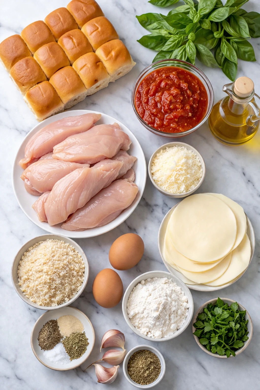 Chicken Parmesan Sliders recipe