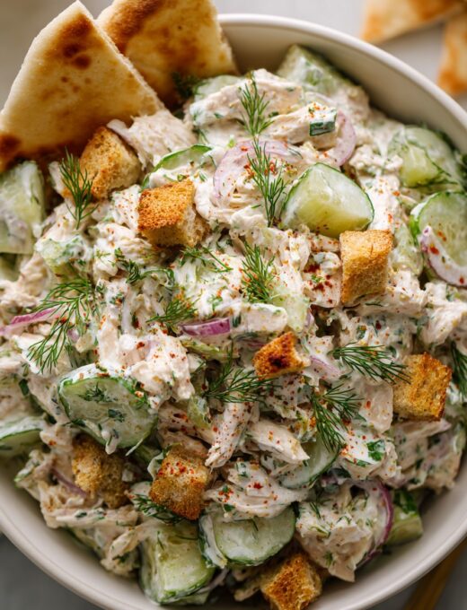 Cottage Cheese Chicken Bowl: High protein