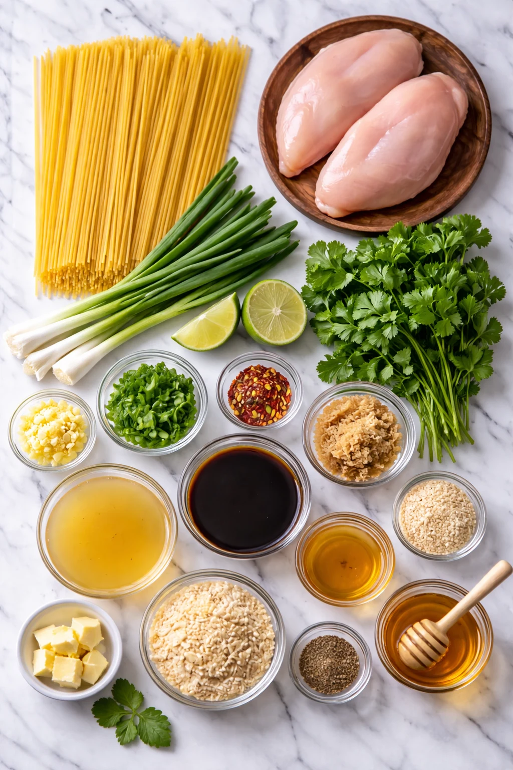 Garlic Chicken Noodles