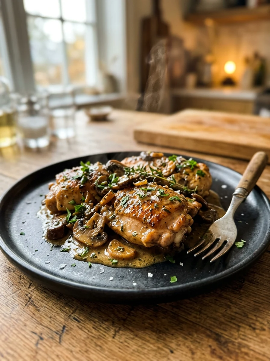 Garlic Mushroom Chicken