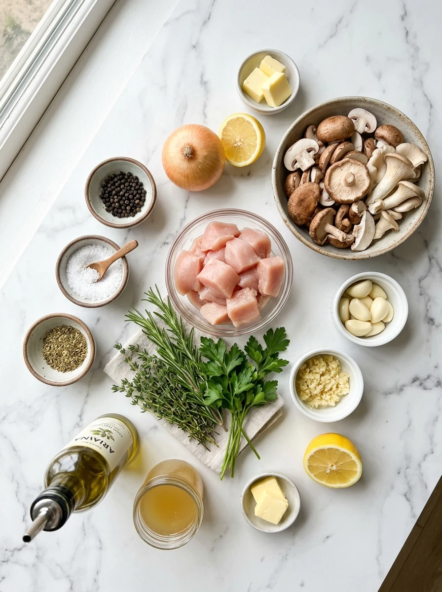 Garlic Mushroom Chicken