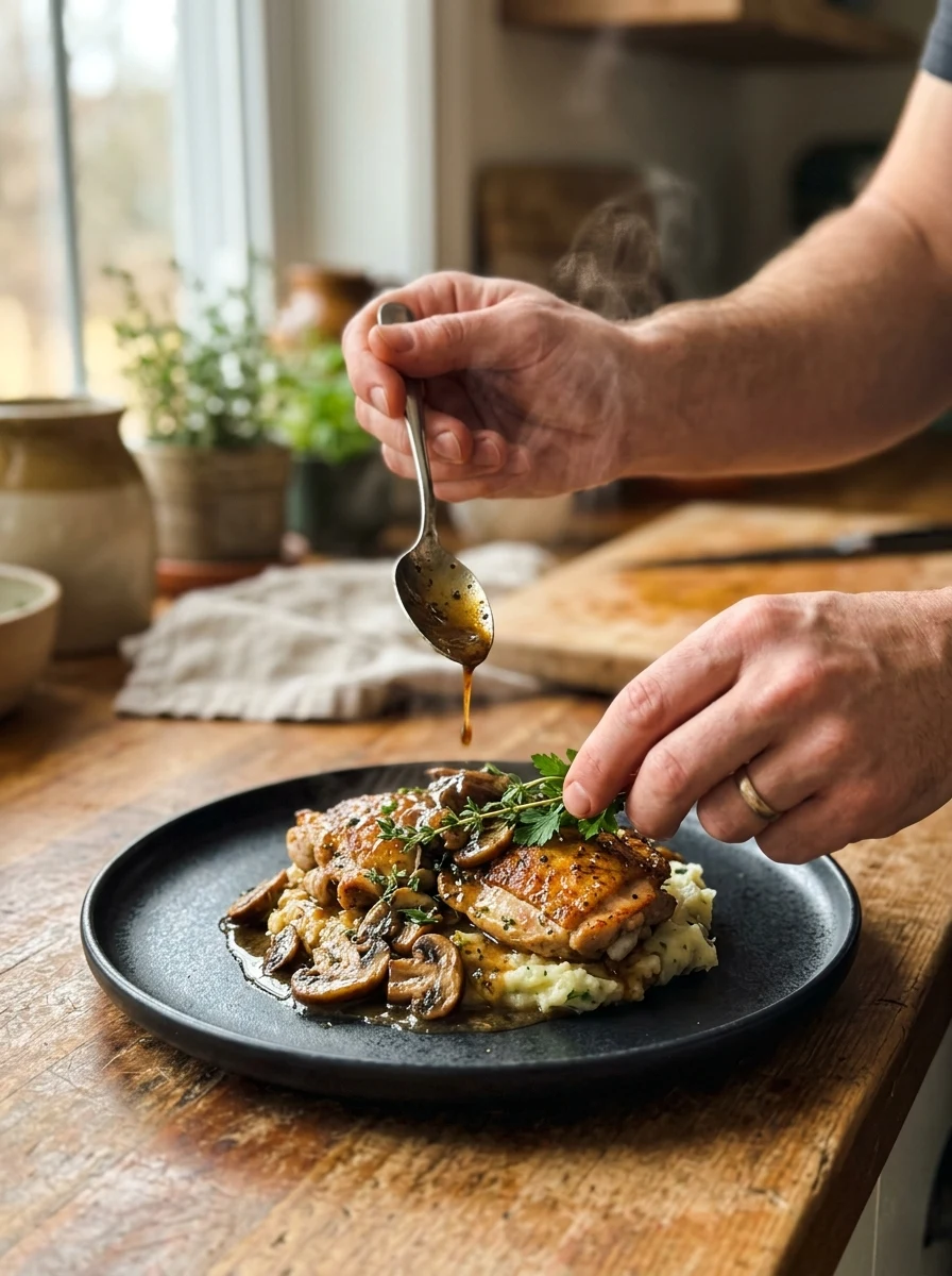 Garlic Mushroom Chicken