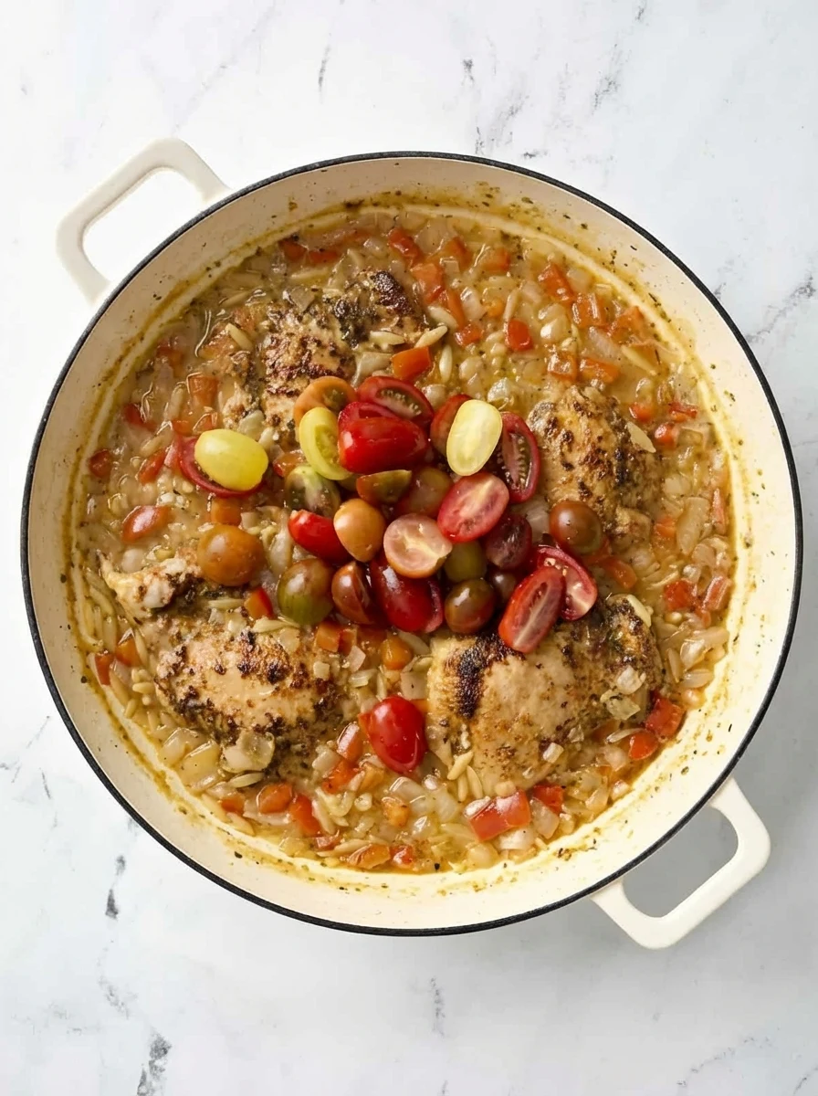 Greek Chicken and Orzo 13 13 article article article