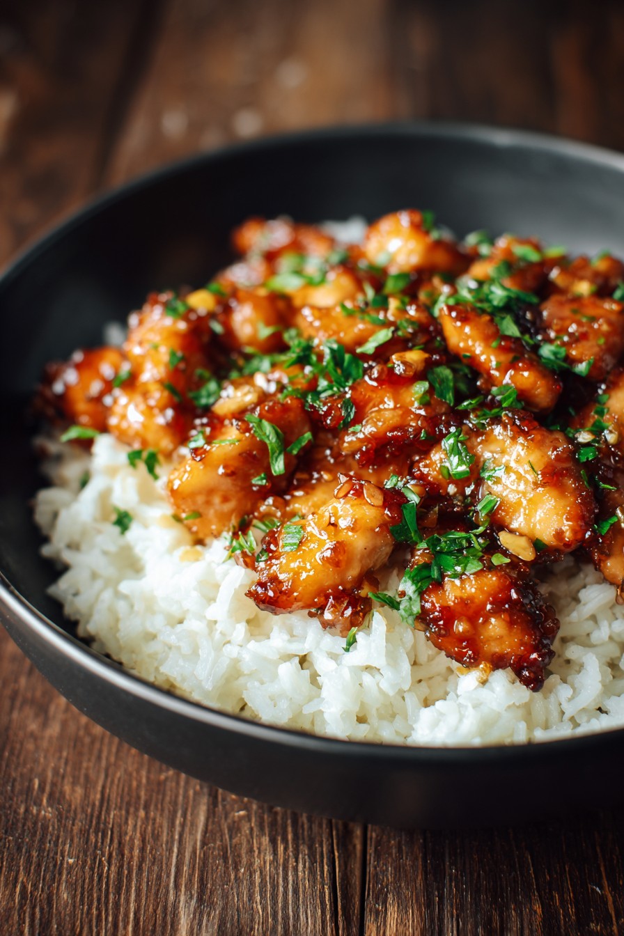 Honey Garlic Chicken Recipe