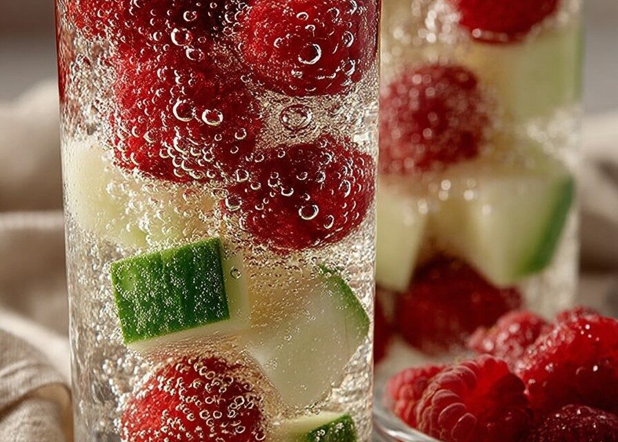 Ice Cube Drinks finished dish