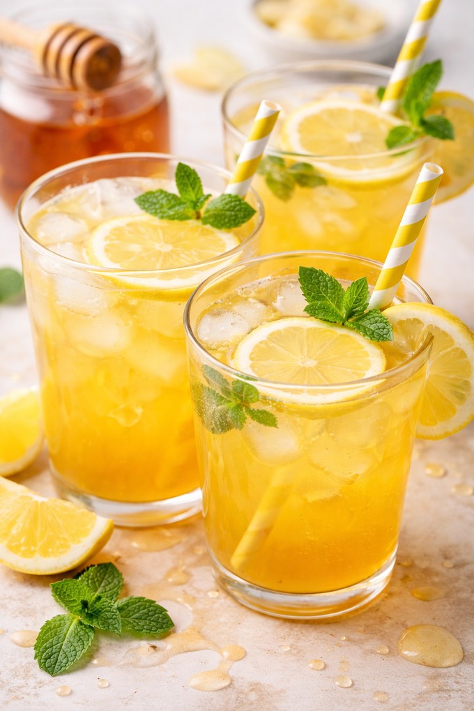 Lemon Honey Detox Drinks