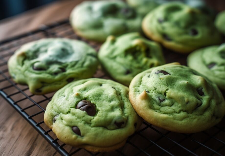 Matcha Sugar Cookies cooking step