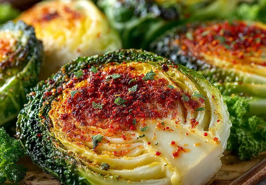 Roasted Cabbage Steaks cooking step