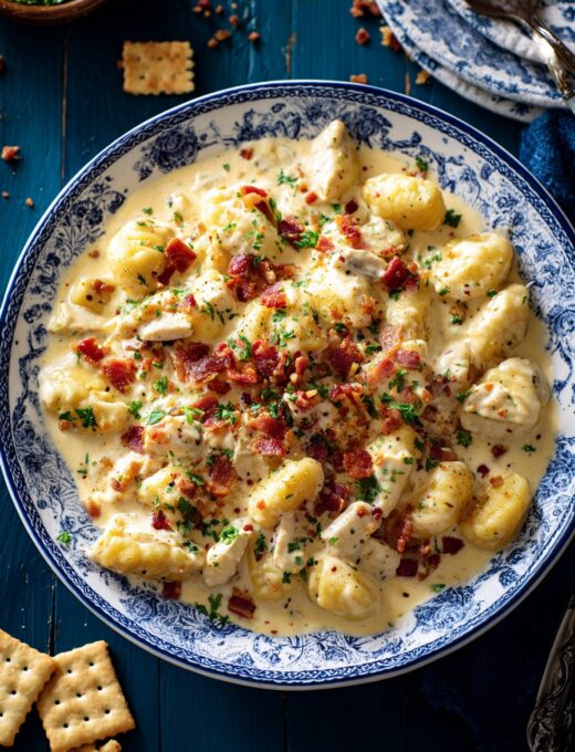Creamy Crack Chicken Gnocchi