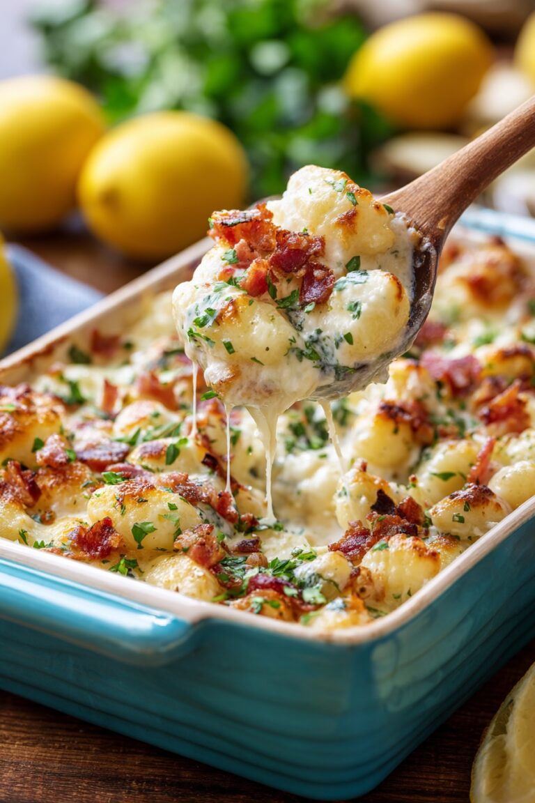 creamy Crack Chicken Gnocchi prep step
