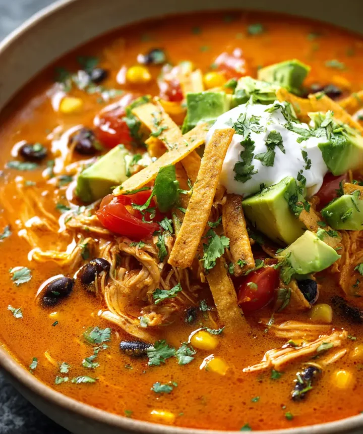 Chicken Tortilla Soup Recipe