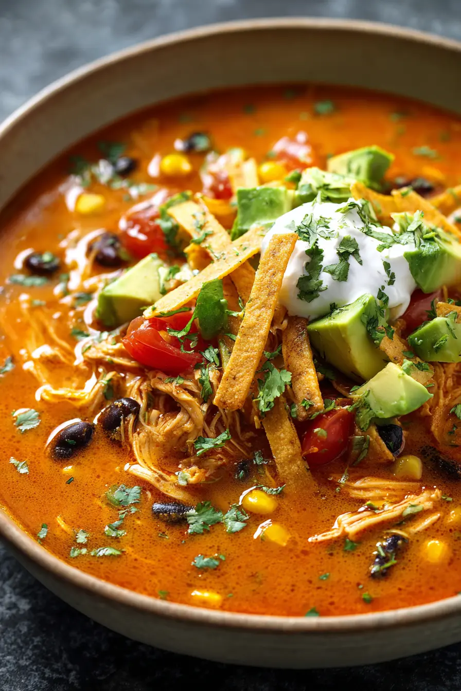 Chicken Tortilla Soup Recipe