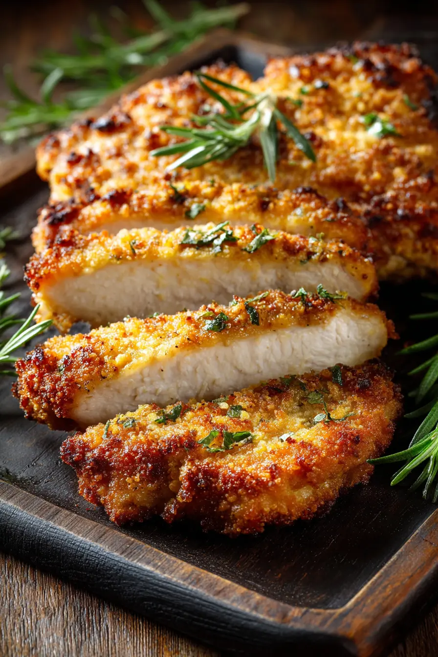 Air Fryer Parmesan Crusted Pork Chops Made Easy Tonight