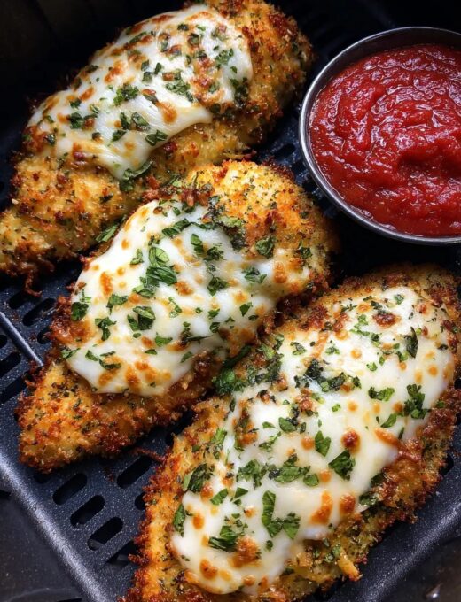 Air Fryer Chicken Parmesan Recipe Easy and Crispy Delight