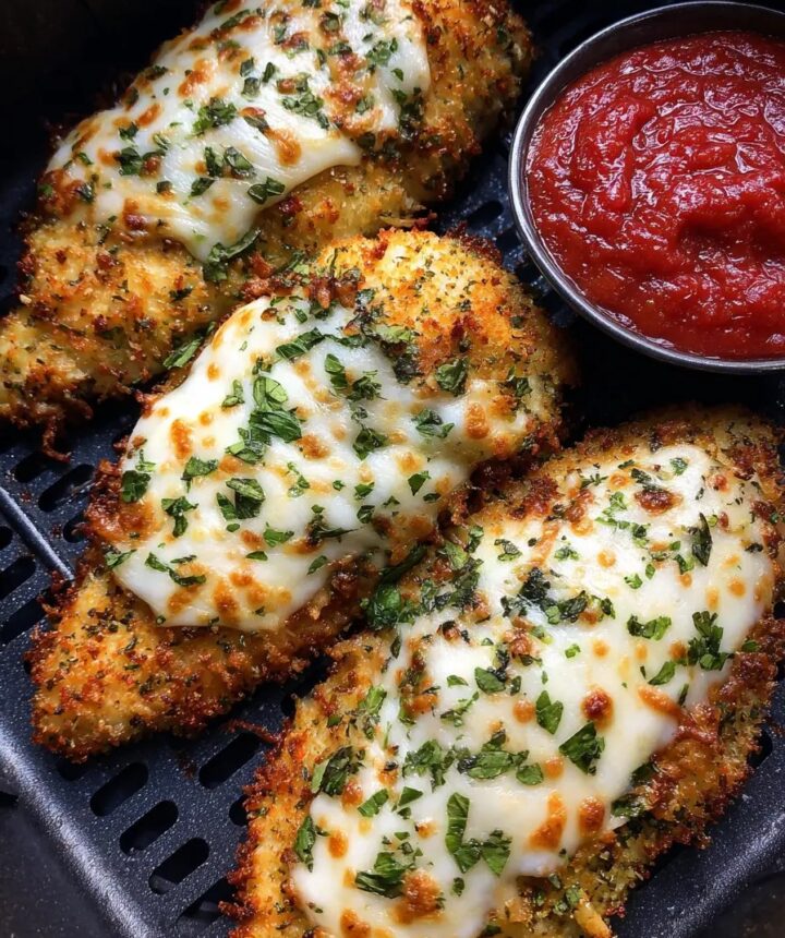 Air Fryer Chicken Parmesan Recipe Easy and Crispy Delight
