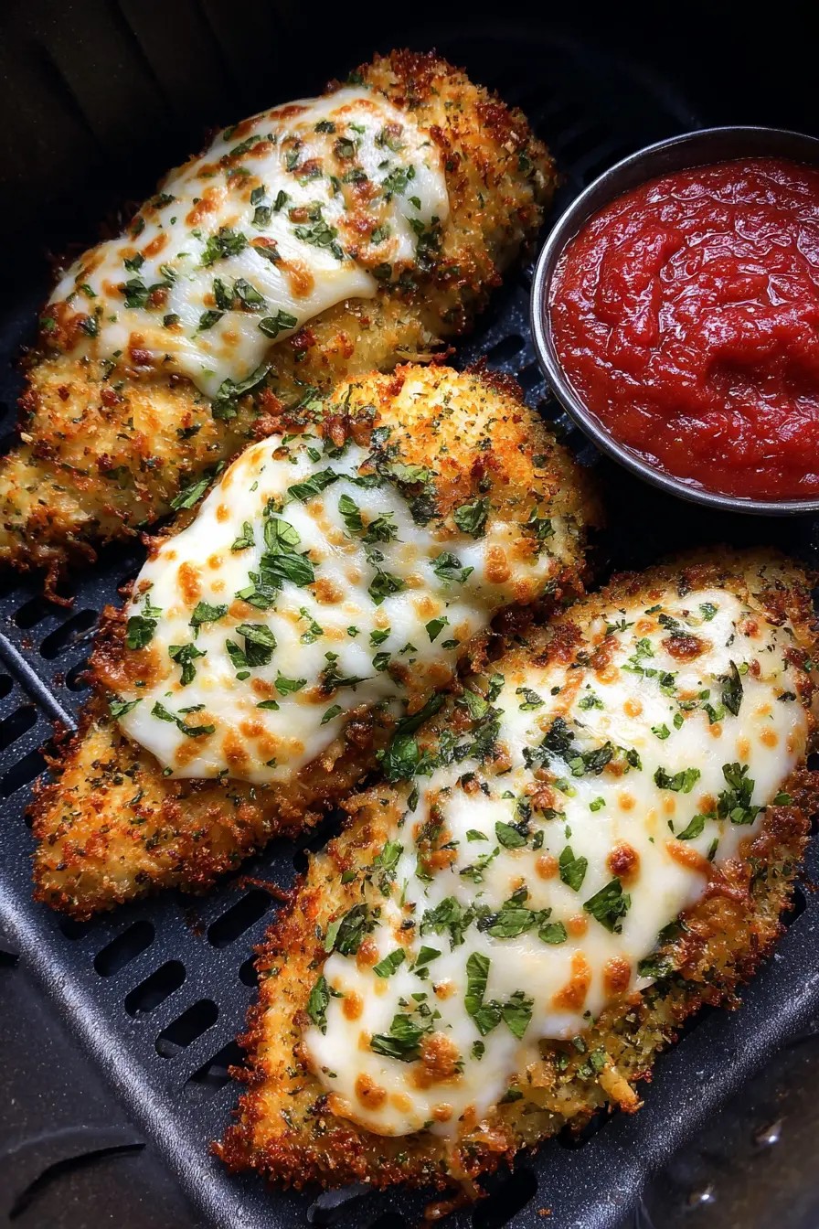 Air Fryer Chicken Parmesan Recipe Easy and Crispy Delight