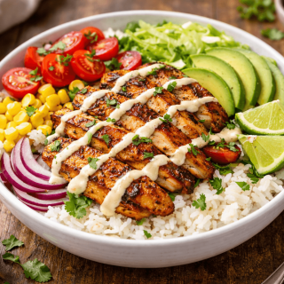 1 Easy & Irresistible Chicken Rice Bowls