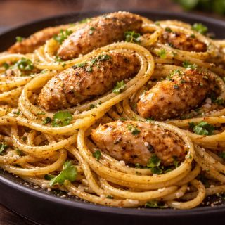 Easy Garlic Chicken Noodles Recipe you will love it